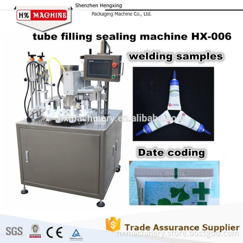 Aluminium and Plastic Tube Filling Sealing Machine